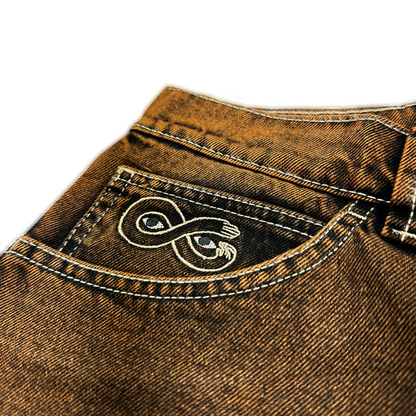 MAGENTA OG Denim Pants Stitch Bronze Denim