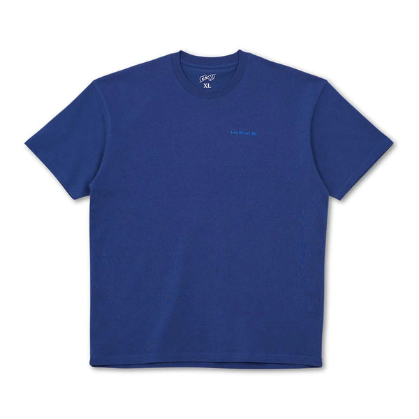 LAST RESORT AB LRAB Atlas Monogram Tee Navy/Blue