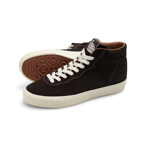 LAST RESORT VM001 SUEDE HI COFFEE BEAN/ WHITE