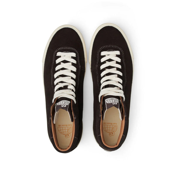 LAST RESORT VM001 SUEDE HI COFFEE BEAN/ WHITE