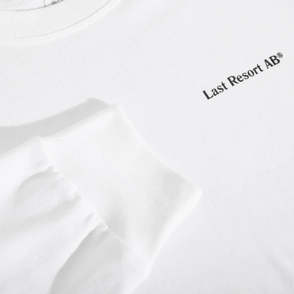 LAST RESORT AB Brain Freeze LS Tee White