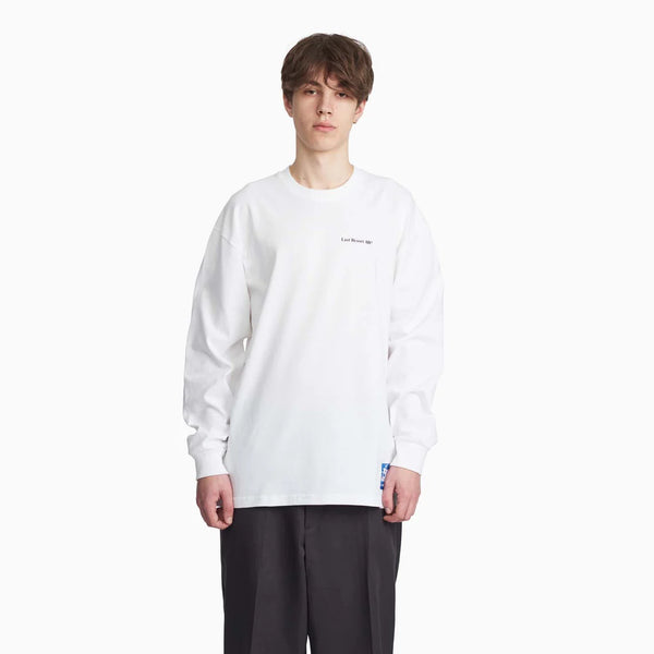 LAST RESORT AB Brain Freeze LS Tee White