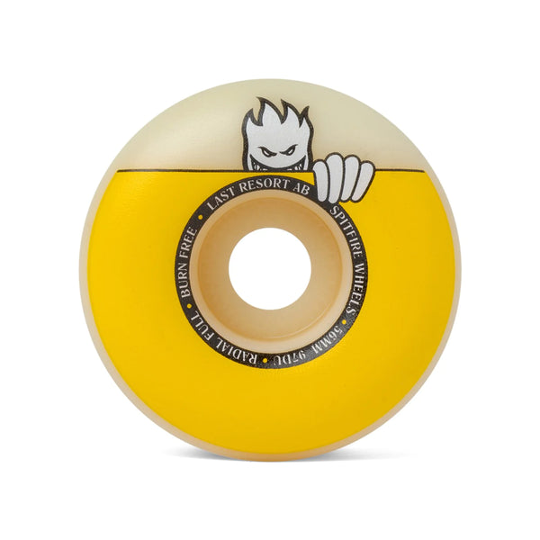 SPITFIRE LRAB Wheels Formula Four Radial Full Yellow; 56MM