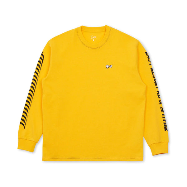 LAST RESORT AB LRxSF LS Tee Yellow