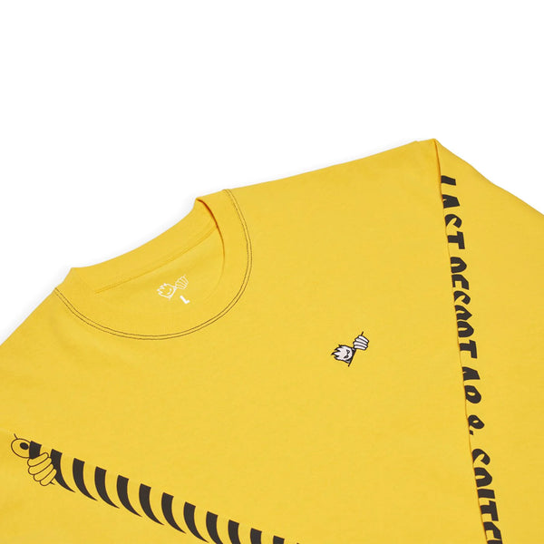 LAST RESORT AB LRxSF LS Tee Yellow