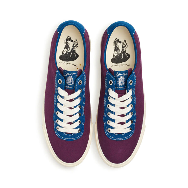 LAST RESORT AB VM001 Lo Canvas JS Plum/Dirty Blue