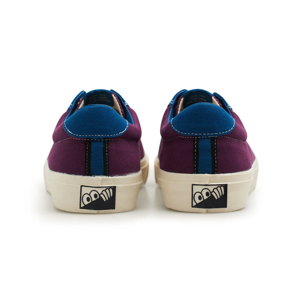 LAST RESORT AB VM001 Lo Canvas JS Plum/Dirty Blue