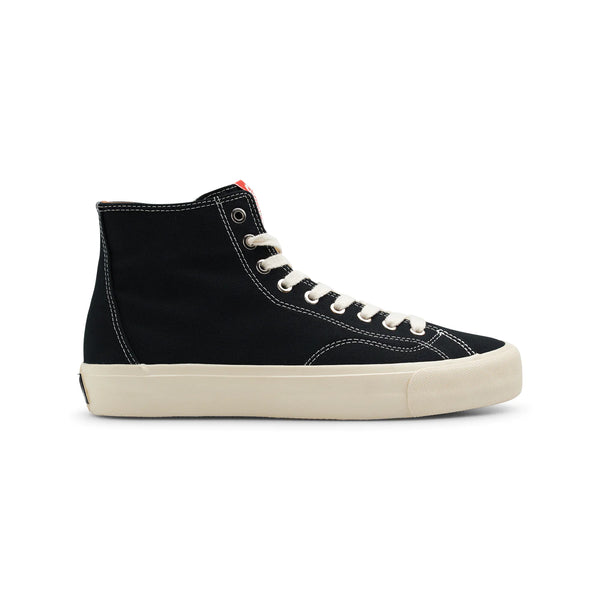 LAST RESORT VM003 HI CANVAS BLACK WHITE