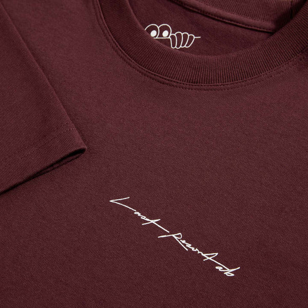 LAST RESORT AB FIG 16 SS Tee Fig Red/White