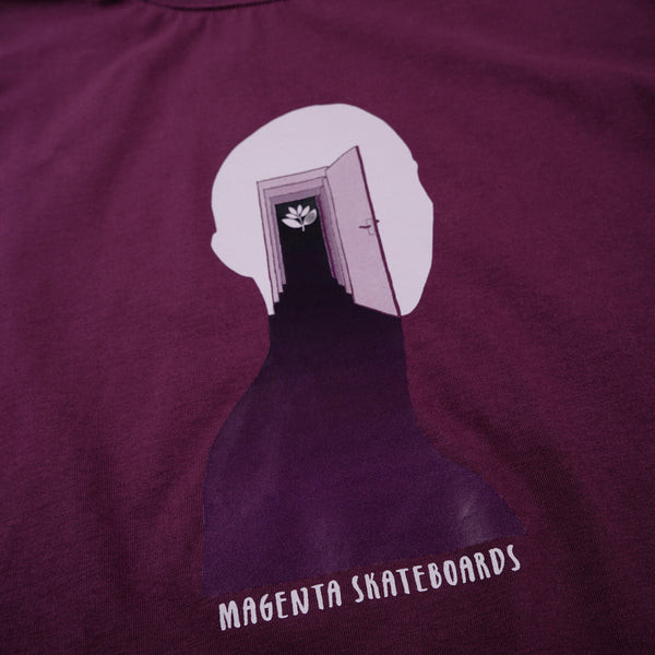 MAGENTA DOOR TEE PURPLE