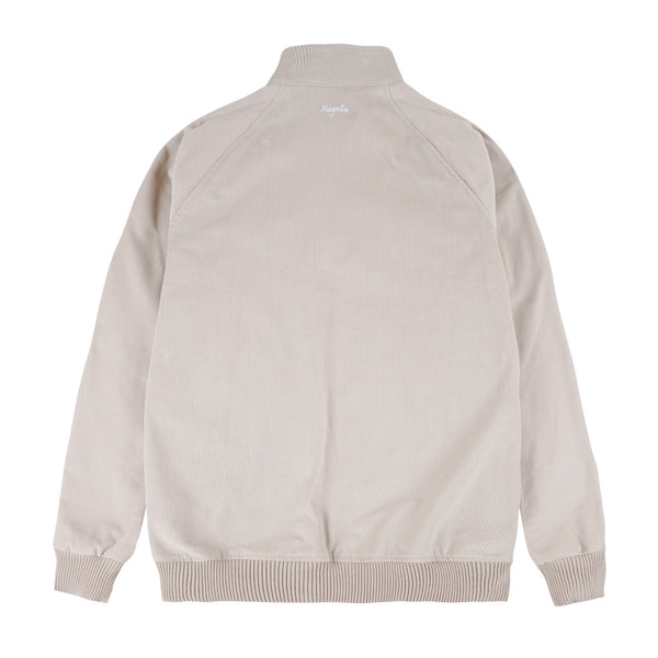 MAGENTA HARRINGTON CORDUROY JACKET CEMENT