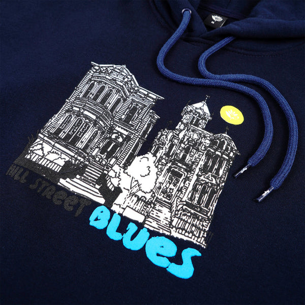 MAGENTA HILL STREET BLUES HOODIE NAVY