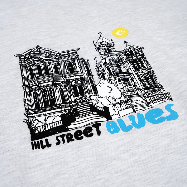 MAGENTA HILL STREET BLUES TEE ASH