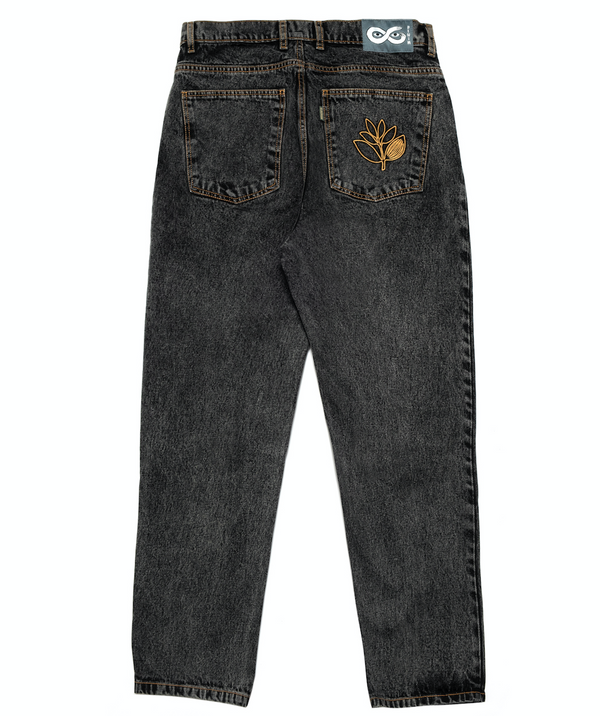 MAGENTA OG DENIM 2 TONE DISTRESSED BLACK DENIM