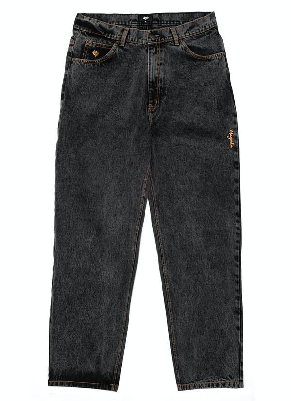 MAGENTA OG DENIM 2 TONE DISTRESSED BLACK DENIM