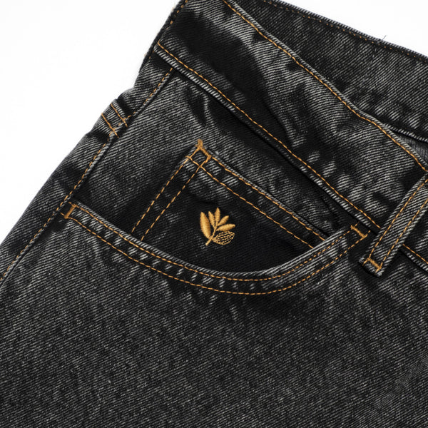 MAGENTA OG DENIM 2 TONE DISTRESSED BLACK DENIM