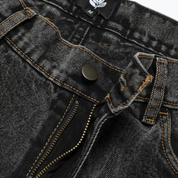 MAGENTA OG DENIM 2 TONE DISTRESSED BLACK DENIM