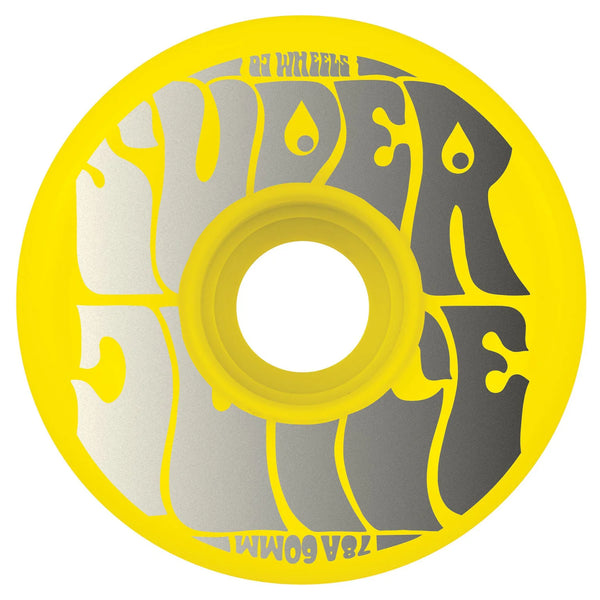 OJ Soft Wheels Super Juice 78a Yellow; 60MM