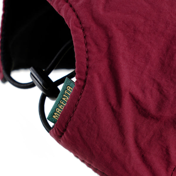 MAGENTA 6P REVERSIBLE HAT BLACK