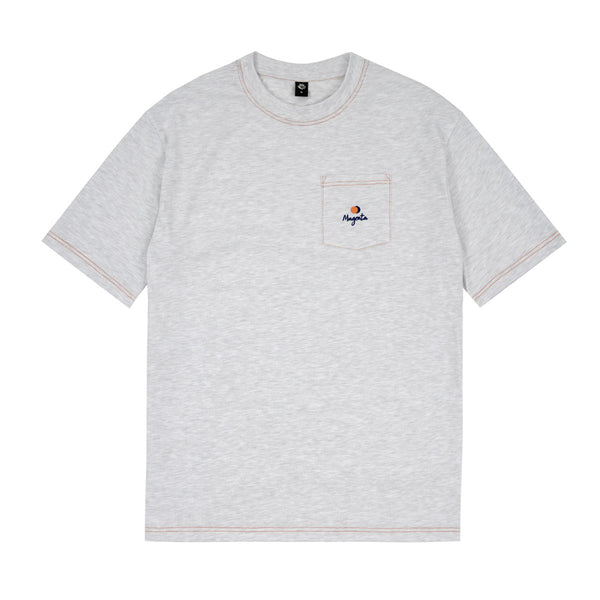 MAGENTA Vision Pocket Tee - Ash