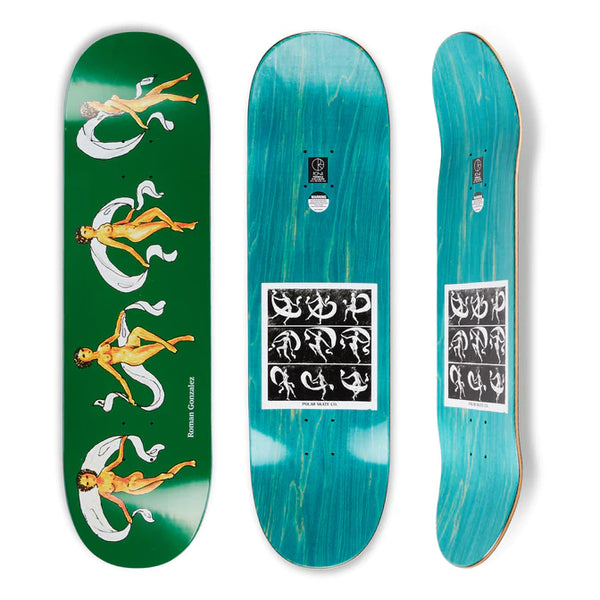 POLAR Roman Gonzalez Family Archive Deck Green; 8.75"