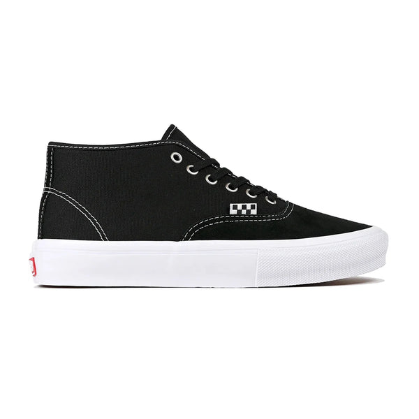 VANS SKATE Authentic Mid Black/White