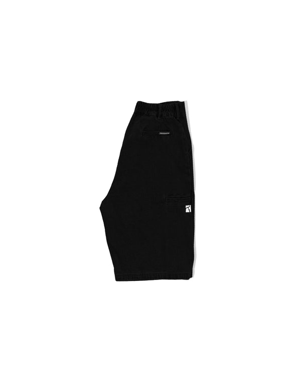 POETIC COLLECTIVE Painter Shorts Black Denim