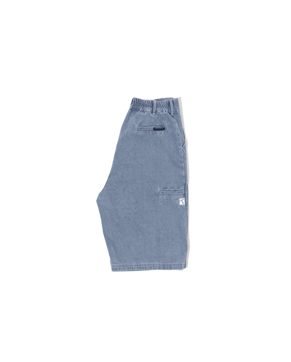 POETIC COLLECTIVE Painter Shorts Light Denim