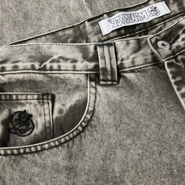 POLAR 93! DENIM PANTS ACID BLACK