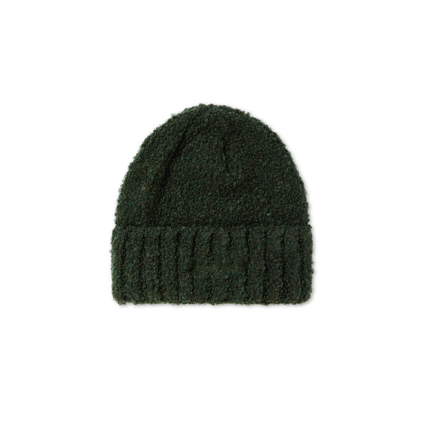 POLAR Fluffy Beanie Dark Green