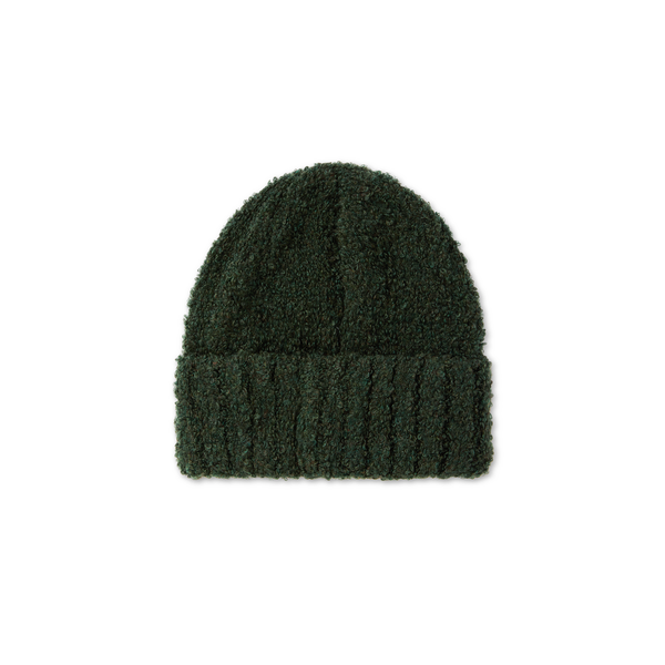 POLAR Fluffy Beanie Dark Green