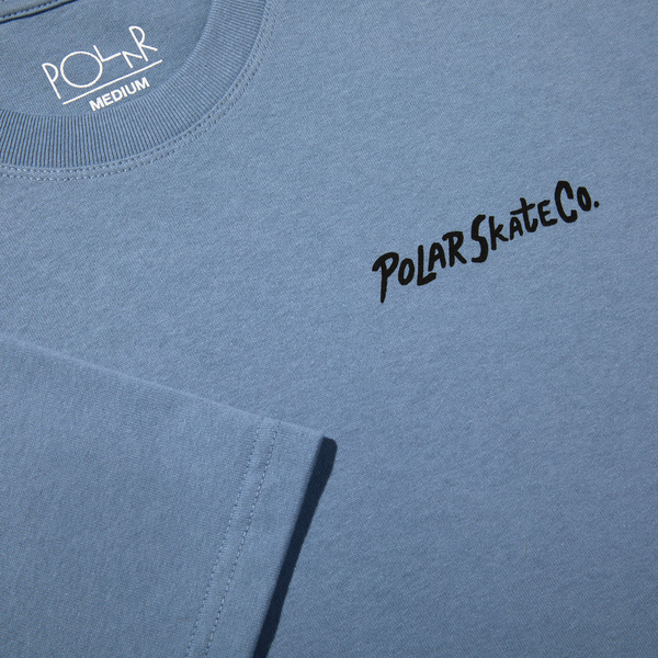 POLAR Yoga Trippin' Tee Oxford Blue