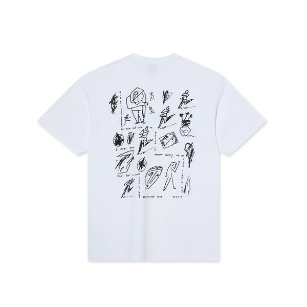 POLAR SAD AT TIMES TEE WHITE
