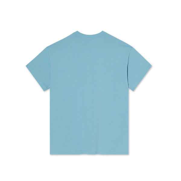 POLAR SITTING HANDS TEE SKY BLUE