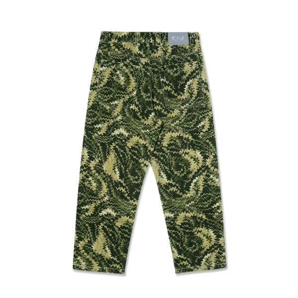 POLAR 93! Work Pants Camo Green