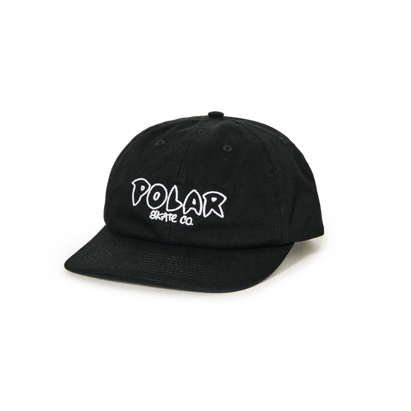 POLAR Outline Logo Cap Black; OS