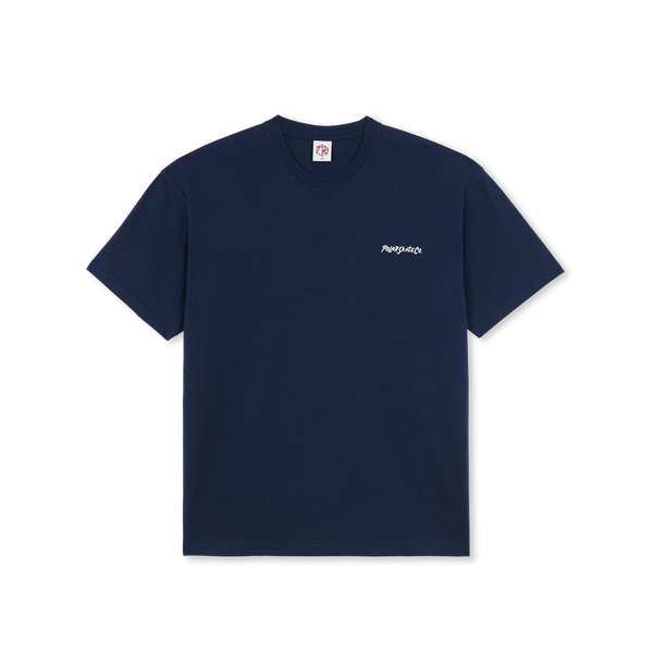 POLAR 12 Faces Tee Dark Blue