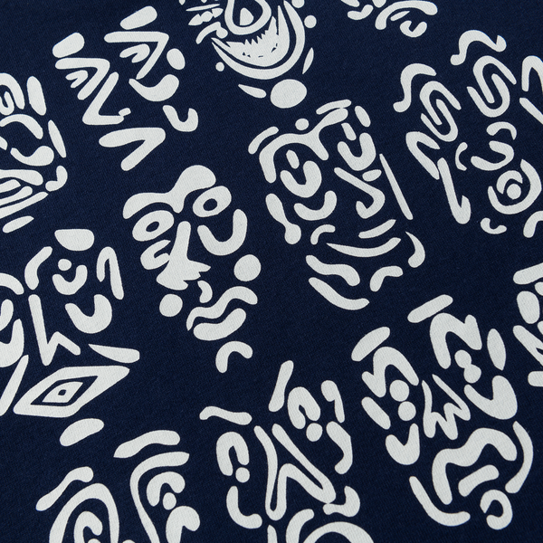 POLAR 12 Faces Tee Dark Blue