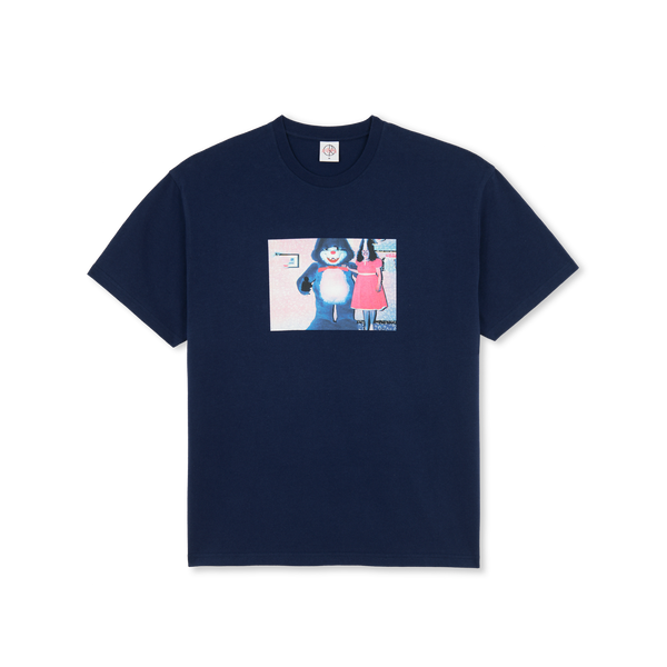 POLAR Pink Dress Tee Dark Blue