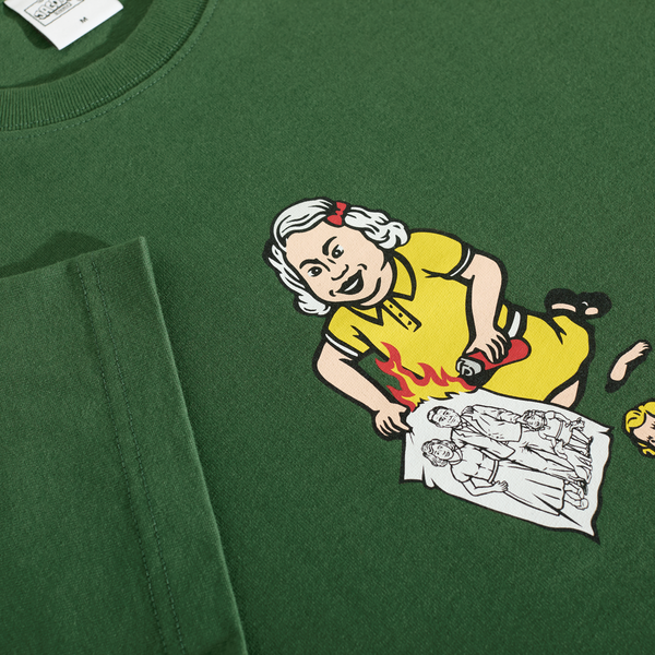 POLAR Family Affair Tee Forest Green