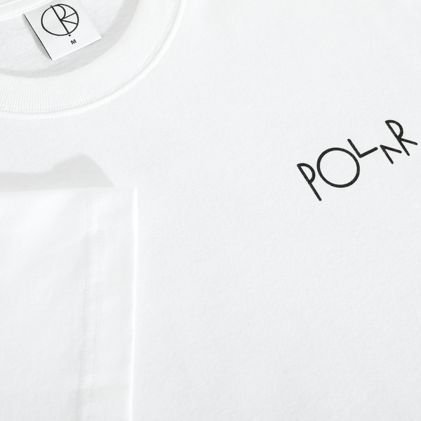 POLAR No Comply Tee White