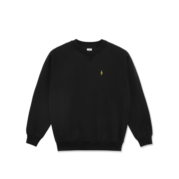 POLAR No Comply Default Crewneck Black