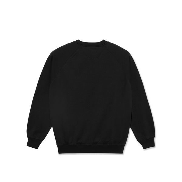 POLAR No Comply Default Crewneck Black
