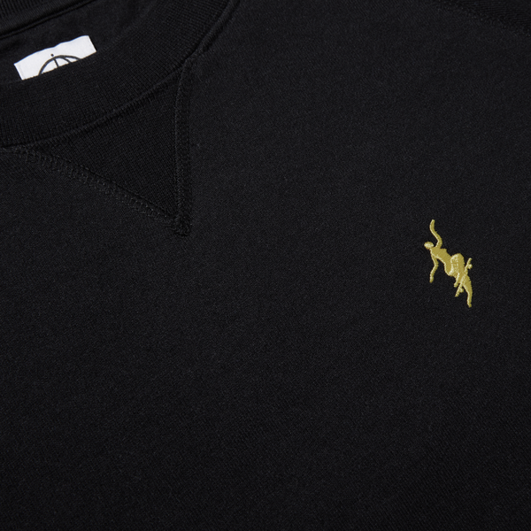 POLAR No Comply Default Crewneck Black