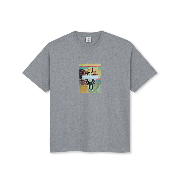 POLAR Skeleton Kid Tee Heather Grey