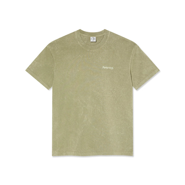 POLAR Acid Tee Surf Logo Light Green