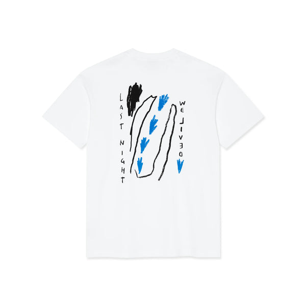 POLAR Last Night Tee White