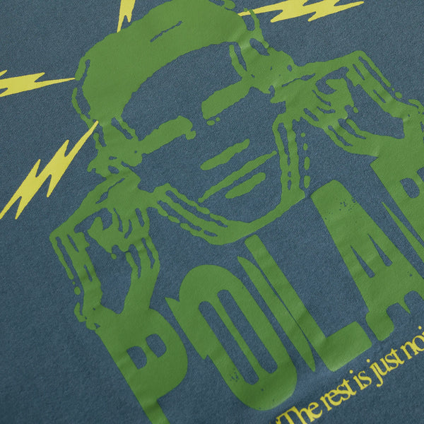 POLAR Noise Tee Grey Blue