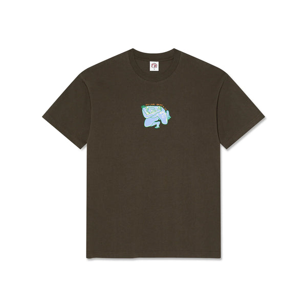 POLAR Shy Bow Tee Brown