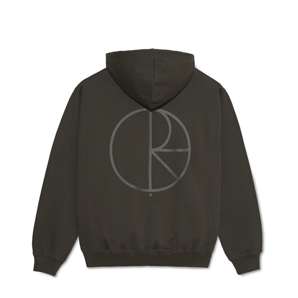 POLAR Dave Hoodie Stroke Logo Dirty Blac